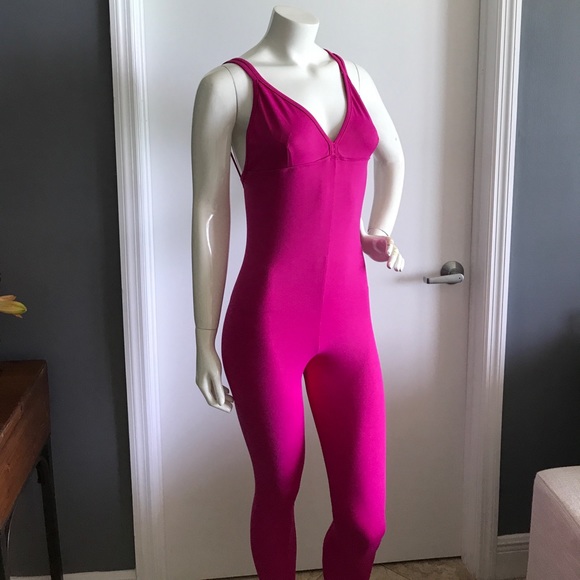 Pink Workout Jumpsuit - Picture 4 of 6